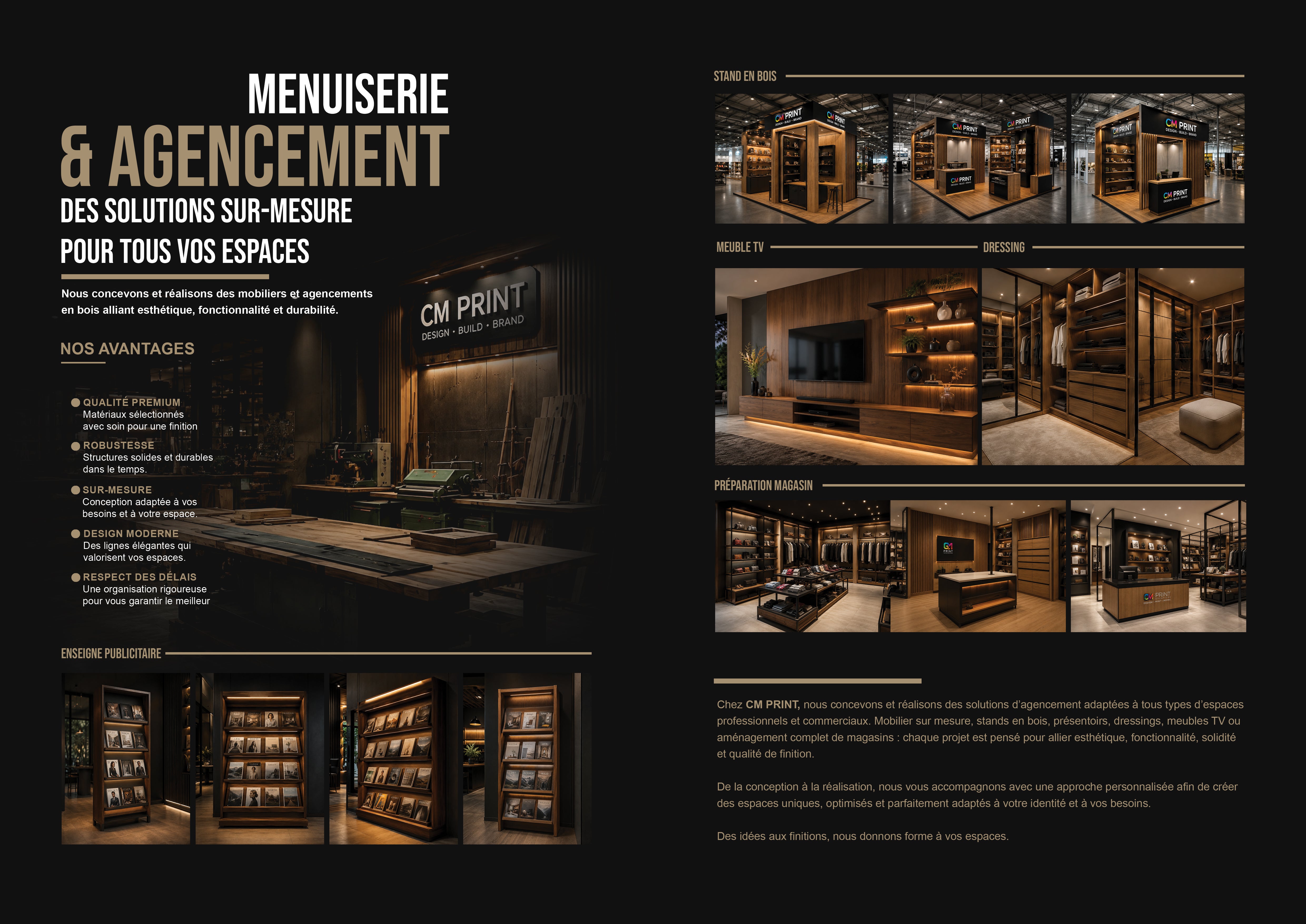 Catalogue Menuiserie & Agencement